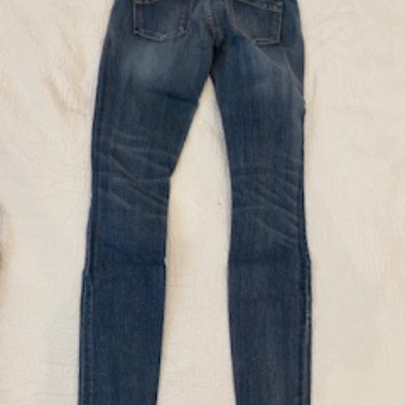 Women's Express Zelda Slim fit ultra low rise skinny jean, size O regular length - Picture 2 of 4